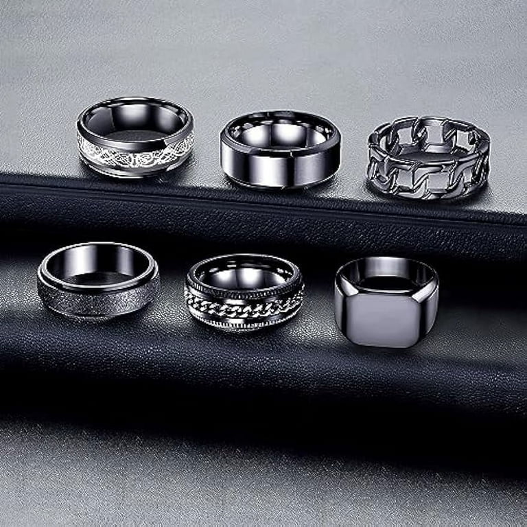 Stainless steel rings best sale