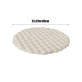 thumbnail image 3 of Dvumao Bedding Accessories, Cream Wind Round Carpet Sofa Round Floor Mat Living Room Tea Table Velvet 19.69x19.69 Inches, Mom Gifts, 3 of 6