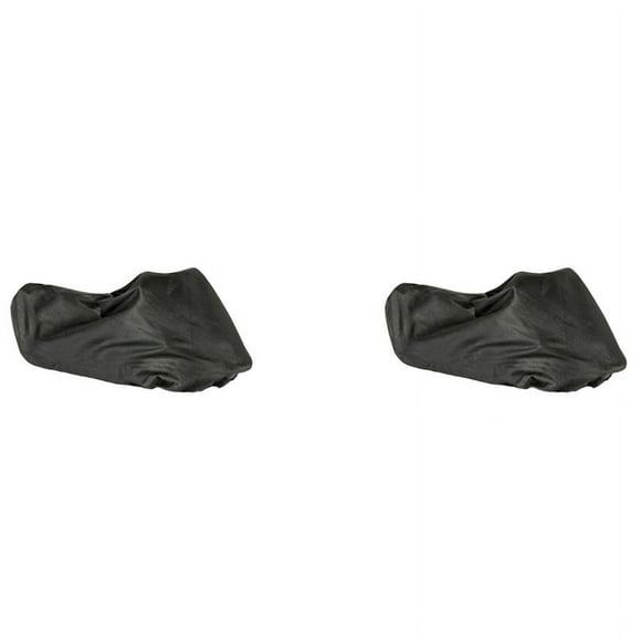 2X Snowmobile Cover Waterproof Dust Trailerable Sled Cover Anti-UV Winter Motorcycle Outdoor Black 145X51X48cm