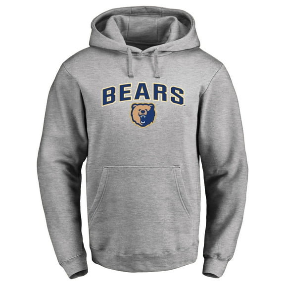 Men's Ash Morgan State Bears Proud Mascot Pullover Hoodie
