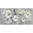 thumbnail image 2 of Flowers on Gray Poster Print by Silvia Vassileva, 2 of 2
