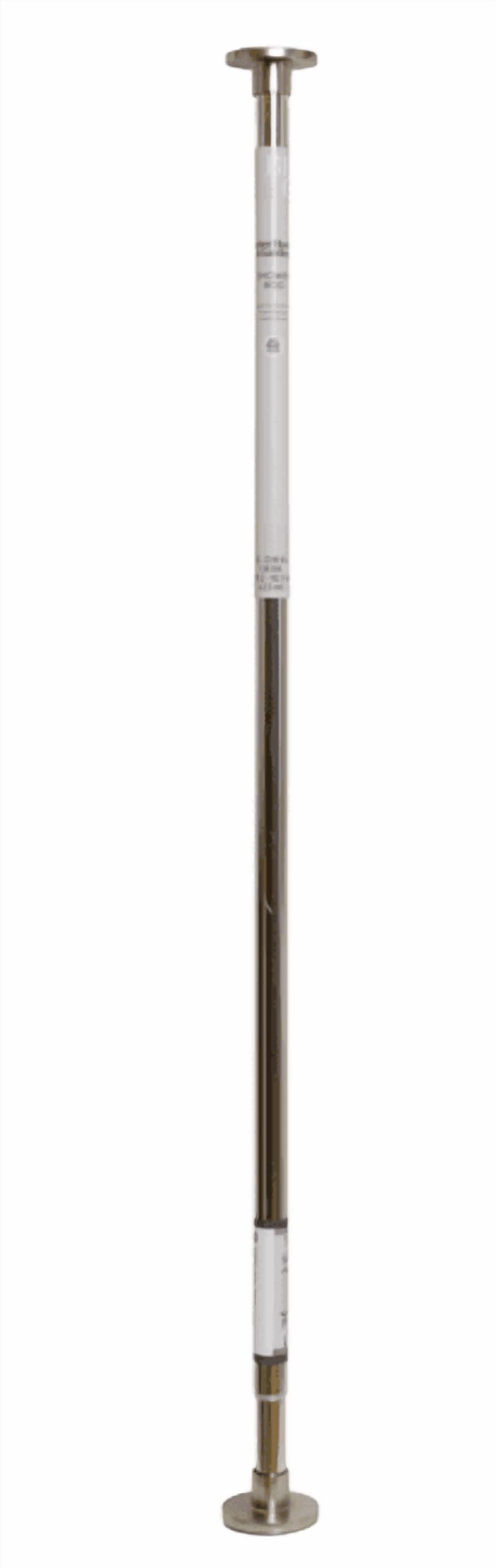 Better Homes & Gardens Rustproof 43” - 72” Modern Adjustable Tension Shower Curtain Rod, Nickel