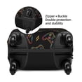 thumbnail image 6 of Uemuo Colorful Game Controller Printed Washable Luggage Cover - Fashion Suitcase Protector Fits 18-32 Inch Luggage -Small, 6 of 9