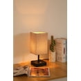 thumbnail image 6 of Cedar Hill Table Lamp, Nightstand Lamp with usb Port, Charging Outlets And Phone Stands, 3-Way Dimmable for Living Room, Bedroom, Office(E26 Led Bulb Not Included), 6 of 6