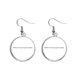 thumbnail image 1 of Lema de todas las cosas en su ser son buenos para algo Pendientes pendientes de plata colgantes joyas señora Unbranded M, 1 of 3