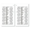 thumbnail image 2 of "Desk Calendar Recycled Refill, 3.5 x 6, White Sheets, 2023 | Bundle of 10 Each", 2 of 3