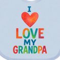 thumbnail image 4 of Inktastic I Love My Grandpa Boys or Girls Baby Bib, 4 of 4