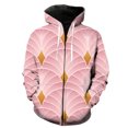 thumbnail image 1 of Sudadera con capucha y cremallera para hombre con estampado geométrico abstracto, gran oferta 2024, divertida, con estampado 3D, estilo Harajuku, manga larga, para adolescentes, primavera y otoño., 1 of 6