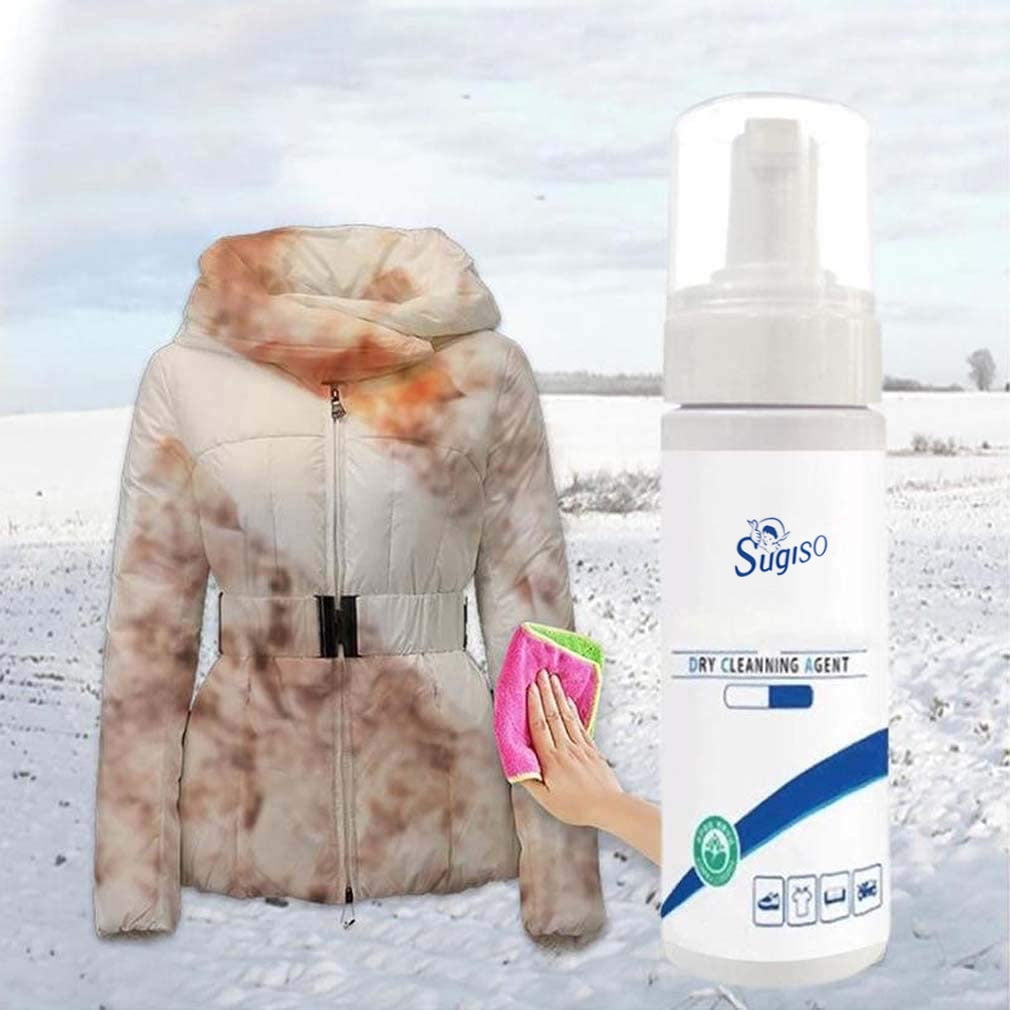 150ML Japan Foam Cleaner Clothing Cleaning Down Jacket Dry Clean Remove Oil  Stains Cleaning Agent Free Portable Washing Cleaners - AliExpress