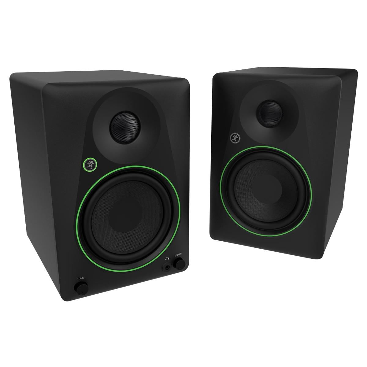Mackie CR5BT 5.25" Powered Bluetooth Studio Monitors with Stands Package