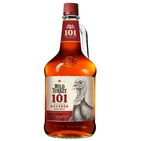 Wild Turkey 101p Bourbon Whiskey 1.75L Bottle