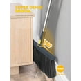 thumbnail image 4 of BIMZUC Broom and Dustpan Set,50" Broom and Dust Pan Combo,Standing Dust Pan with Long Handle, 4 of 5