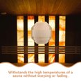 thumbnail image 4 of WRITWAA Sauna Light Khaki Lampshade Wood Prevent Bulb Shattering Sauna Room Use 1Pcs, 4 of 7