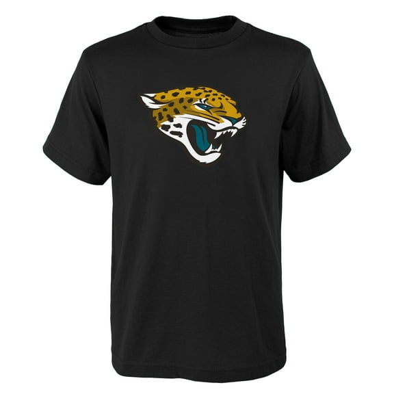 Youth Outerstuff Black Jacksonville Jaguars Primary Logo T-Shirt