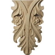 Ekena Millwork 4 1/4"W x 7 1/4"H x 3/4"D, Small Dover Drop, Cherry
