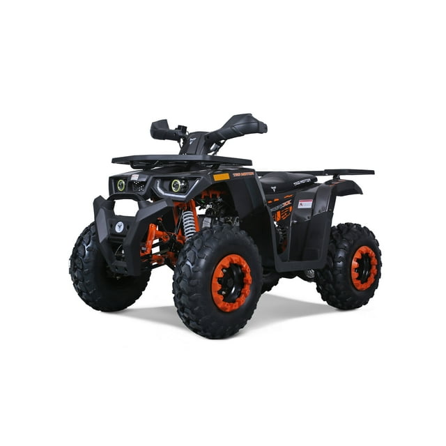 Tao Motor Raptor 200 Sport Adult ATV (Assembly Required), Gas Power 169CC 4-Stroke Ride on Toys, Max Loading 330Lbs, Gray