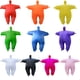 thumbnail image 2 of Traje inflable con máscara navideña, divertido espectáculo, traje de gordo, disfraz de muñeca de dibujos animados, traje blanco, traje inflable azul, 2 of 6