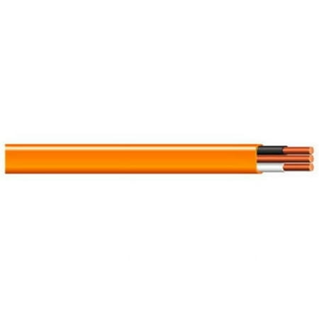147-1802AR 25-Feet 10/2 NM-B Solid with Ground Wire | Orange