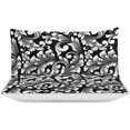 thumbnail image 3 of HAHDAXIA Vintage Flower Pattern Bedding Solid Comforter Set for All Seasons,3 Pieces(1 Comforter+2 Pillowcases),Soft Microfiber Bedding Set King(90"x90"), 3 of 7