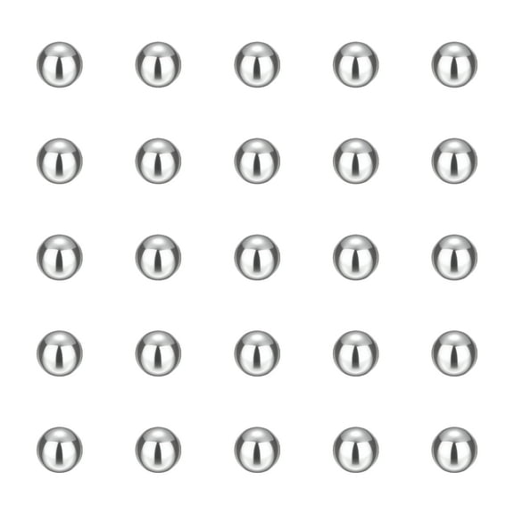 200pcs Precision Balls 3mm Diameter G25 Solid Chrome Steel Bearing Balls