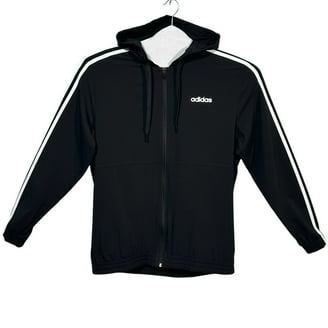 adidas Essentials 3-Stripes Tricot Track Jacket (Mens, Legend Ink