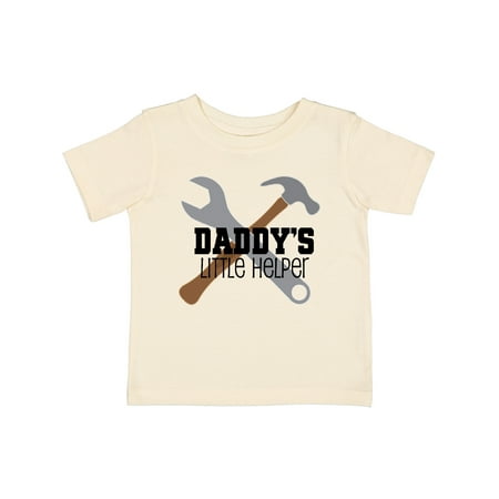 

Inktastic Daddy s Little Helper Tool Set Gift Baby Boy T-Shirt