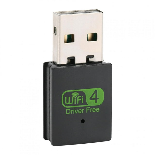 Antena de tarjeta de red USB, unidad WiFi gratuita, receptor WiFi inalámbrico, adaptador WiFi, artesanía excepcional