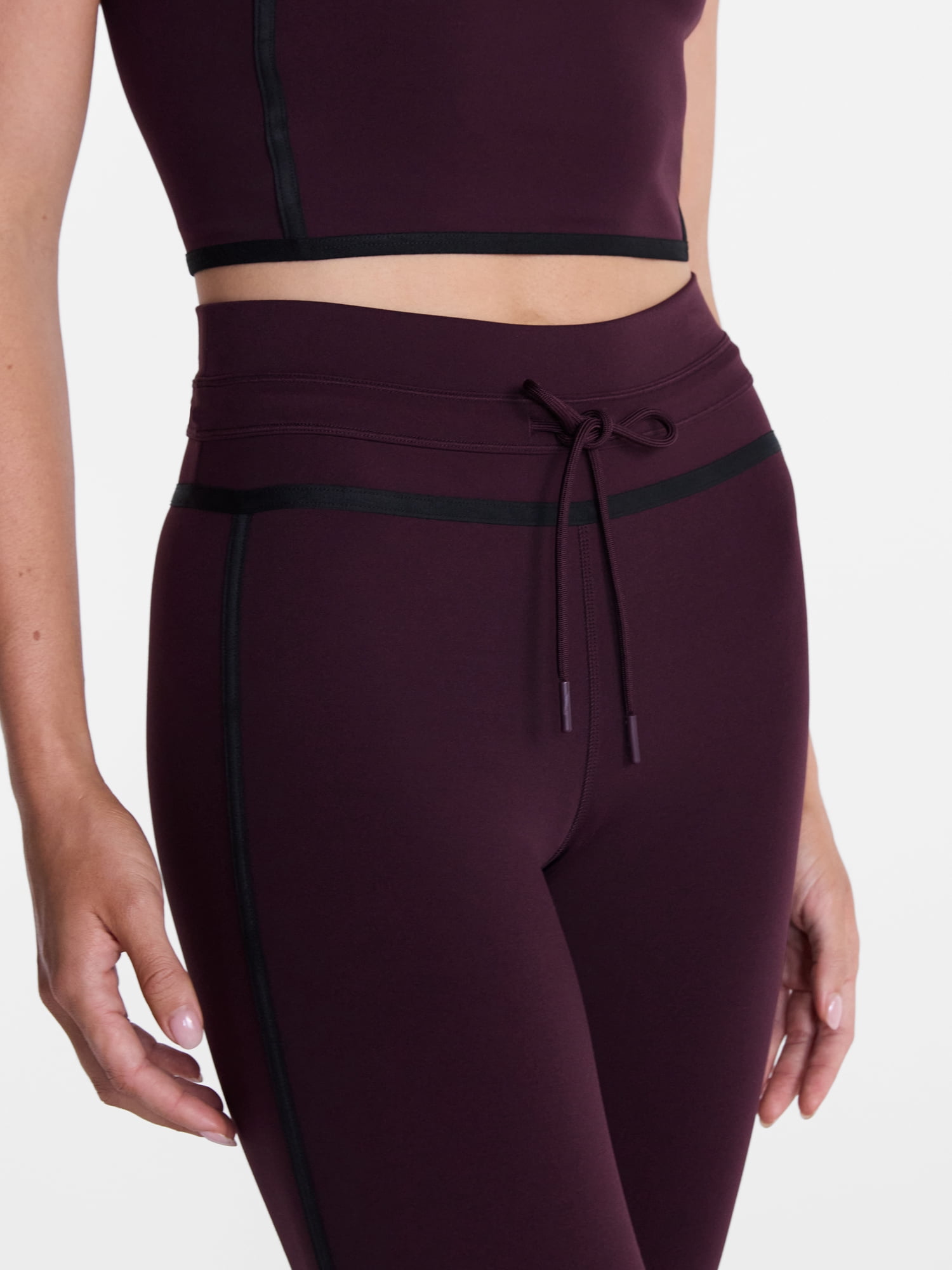 Avia Women's and Women's Plus Rib SoftSculpt Flare Pant, Sizes XS-4X