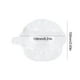 thumbnail image 4 of 100 Uds. Estuche transparente para magdalenas sin BPA, portador de muffins apilable para hornear pasteles y ensaladas, 4 of 8