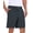 Black Heathe, variant on Little Donkey Andy Men's Bermuda 9 Inch Lightweight Quick Dry Stretch Shorts Golf Hiking Oliver Green Heather S