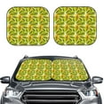 thumbnail image 2 of Fotbe Autumn Harvest Cartoon Corn 2-Piece Car Windshield Sun Shade | Sun Blocker for Car Windshield | Foldable Automotive Interior Accessories for Sun Protection-Small, 2 of 7