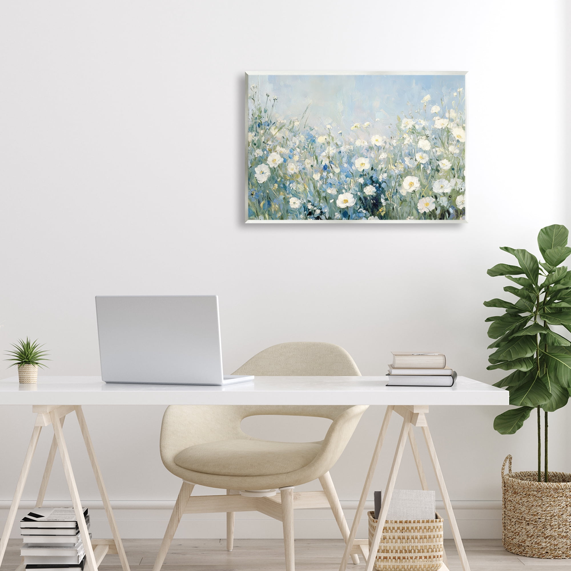 Stupell Industries Meadow Foliage Dream Wall Plaque Art, design by Petal Prints Design