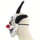 thumbnail image 3 of Máscara de Joker de pelo de nariz roja de terror, máscara de látex de media cara con boca grande, accesorios de disfraces para fiesta de Halloween, 3 of 4