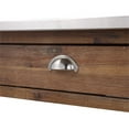 thumbnail image 6 of Boraam Sonoma 35.75in. H Wood Kitchen Cart with Stainless Steel Top - Barnwood Wire-Brush Finish, 6 of 7