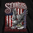 thumbnail image 4 of 2022 Sturgis Motorcycle Rally SPB1017 Men’s Freedom Ride Black T-Shirt Large, 4 of 5