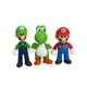 thumbnail image 1 of Juego de 3 figuras de juguete modelo Mario de PVC de 12 cm para niños y fanáticos, 1 of 3