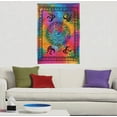 thumbnail image 3 of Multicolor Hippie Mandala Tapestry Poster Multi-styles Indian Wall Hanging Hippie Poster Bedspread Throw, 40x30 inches, 3 of 4