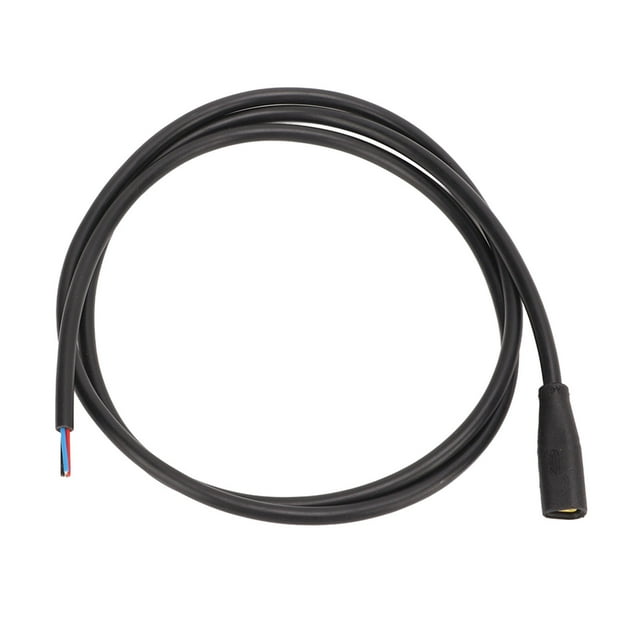 Cable de batería de litio estable de 2 A y 250 V para actualizaciones de bicicletas personalizadas Cable de extensión de bicicleta EV hembra de 3 pines de alto rendimiento