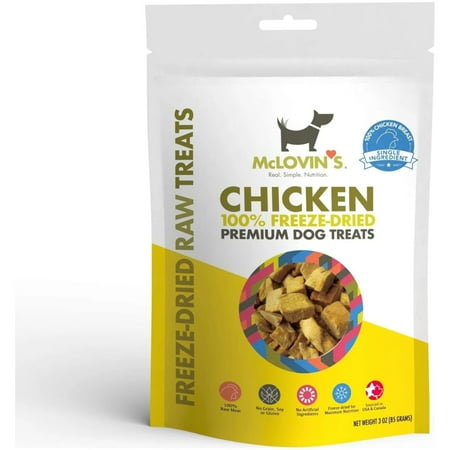 UPC: 0859632007457 | McLovin s Freeze-Dried Premium Dog Treats Chicken 3 oz