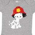 thumbnail image 4 of Inktastic Fireman Dog, Cute Dog, Puppy, Doggo, Dalmatian Boys or Girls Baby Bodysuit, 4 of 5