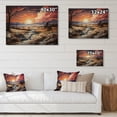 thumbnail image 4 of Designart "Sky Celestial Euphony Pastoral" Landscapes Print on Natural Pine Wood, 4 of 5