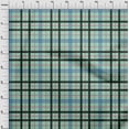 thumbnail image 3 of oneOone Silk Tabby Mint Green Fabric Madras Check Craft Projects Decor Fabric Printed By The Yard 42 Inch Wide, 3 of 4
