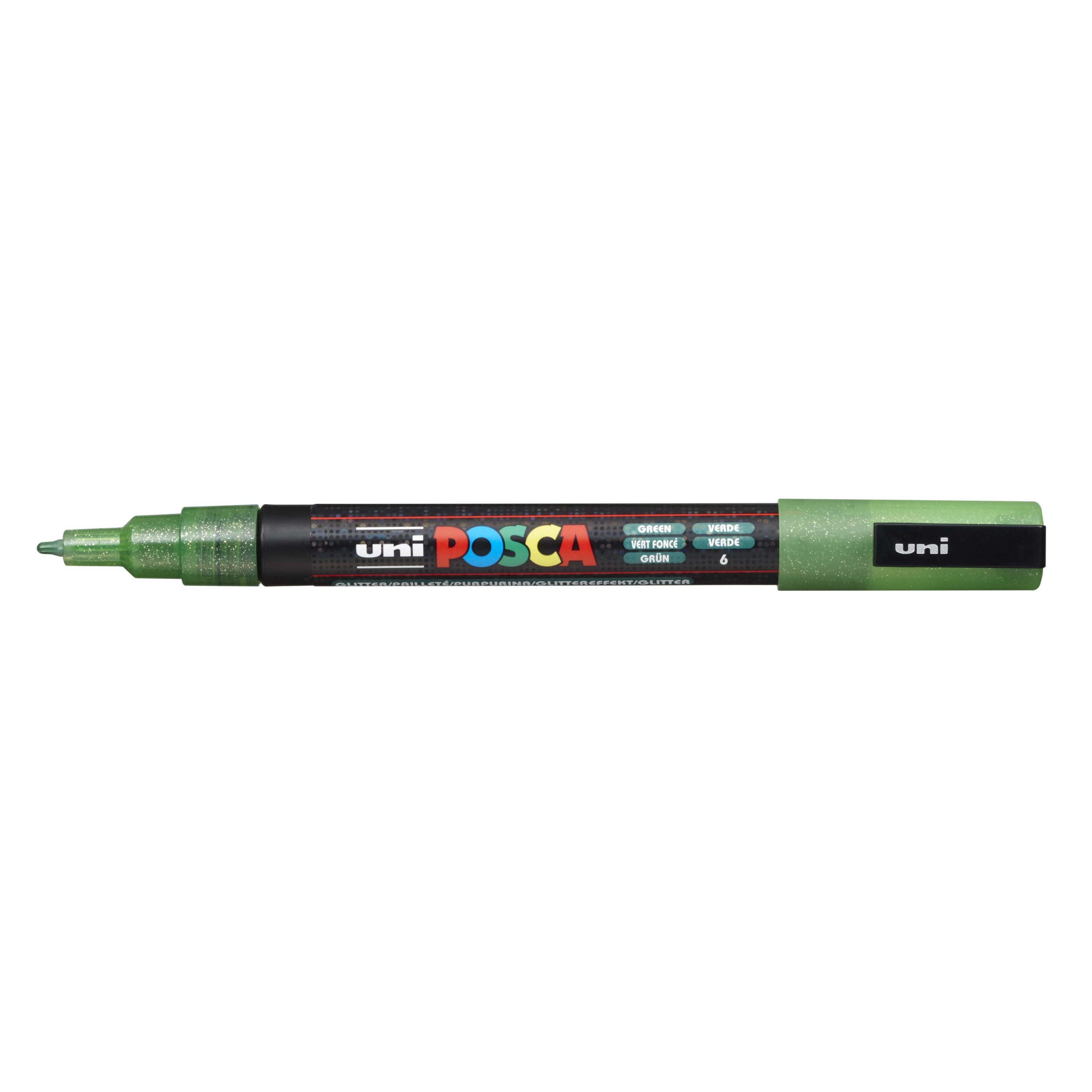 Posca Paint Marker, PC3M Fine, Glitter Green