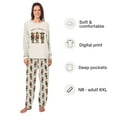 thumbnail image 2 of Nutcracker Cowboy Family Matching Christmas Pajamas With Dog, Western Pajama Set, 2 Pieces, 2 of 7