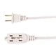 thumbnail image 2 of Extension Electrica Domestica 2m Blanca 2X16 Awg 5 Piezas blanco 3M, 2 of 5