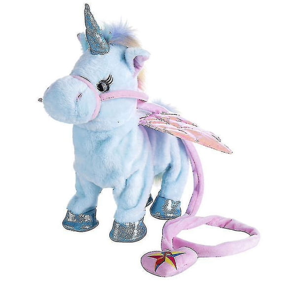 Licorne Électrique Marchante Marchant/ Dansant/chantant/secousse Jouet en Peluche pour Enfants Cadeaux d'Anniversaire