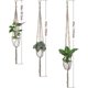 thumbnail image 2 of Soporte para macetero colgante para interiores, colgadores para plantas, 6 paquetes, 3 tamaños, 2 of 5