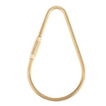thumbnail image 2 of Durable Solide en Laiton Vis Serrure Porte-Clés Clip Outil Crochet Portable Léger en Laiton Ovale Clip Crochet Porte-Clés Porte-Clés Accessoires 3 Forme Porte-Clés en Option, 2 of 8