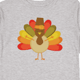 thumbnail image 4 of Inktastic Thanksgiving Pilgrim Turkey Holiday Boys or Girls Long Sleeve Toddler T-Shirt, 4 of 5