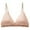 Beige, variant on Women's Seamless Ice Silk Strapless Bra With Backless Design Wirefree Front Closure Bra, Size M